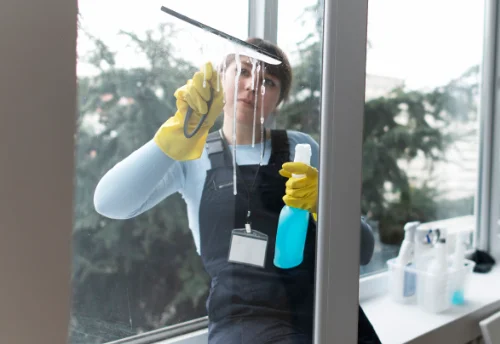 Nettoyage de vitres intérieures et extérieures à Saizerais